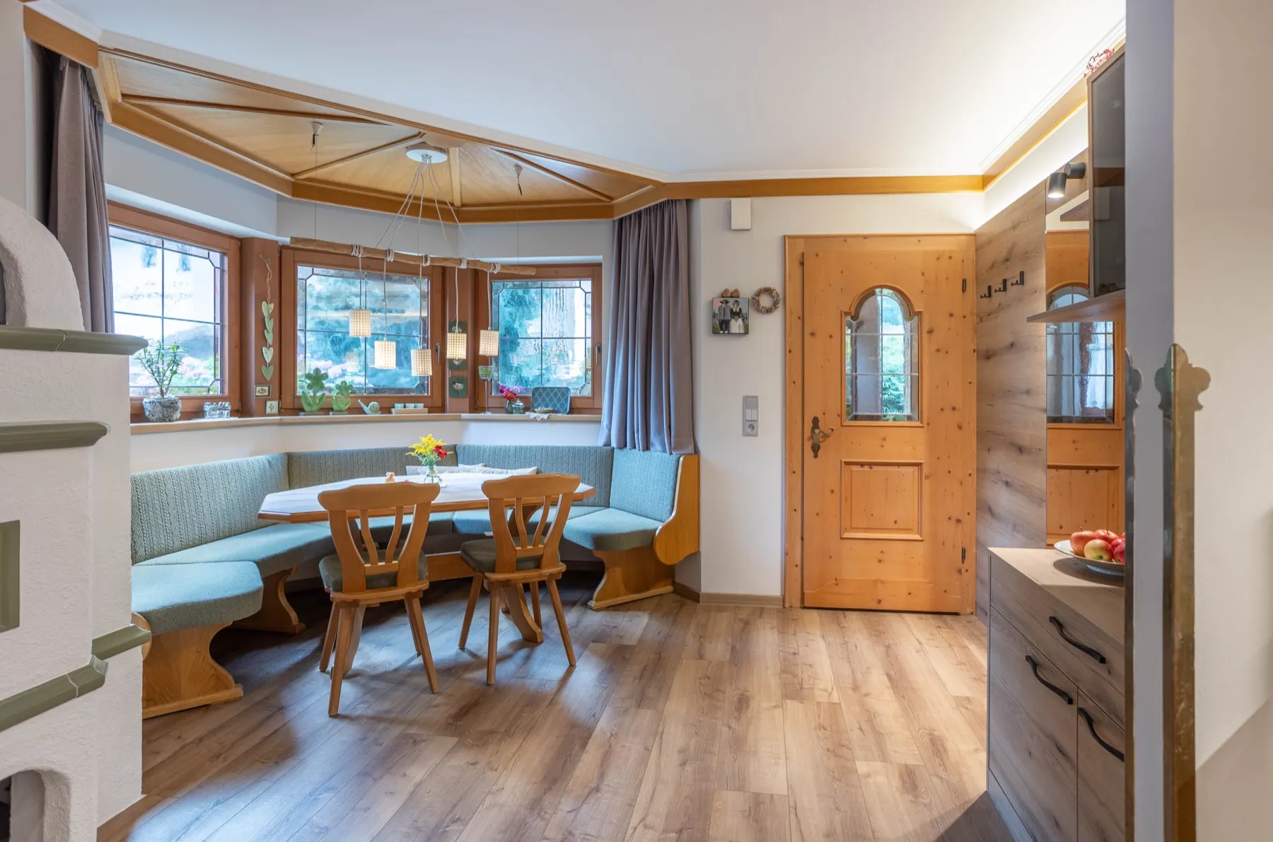 Küche der Ferienwohnung