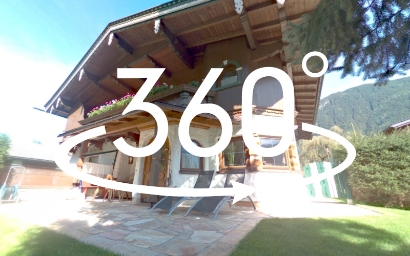 360°-Panorama der Ferienwohnung Gredler in Mayrhofen